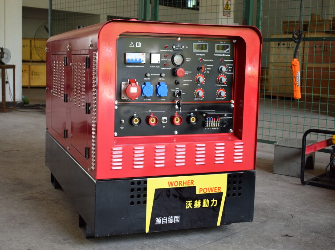 工业焊接利器 200A柴油拖拉机双工位焊机与长输管道专用雅马哈电焊机解析